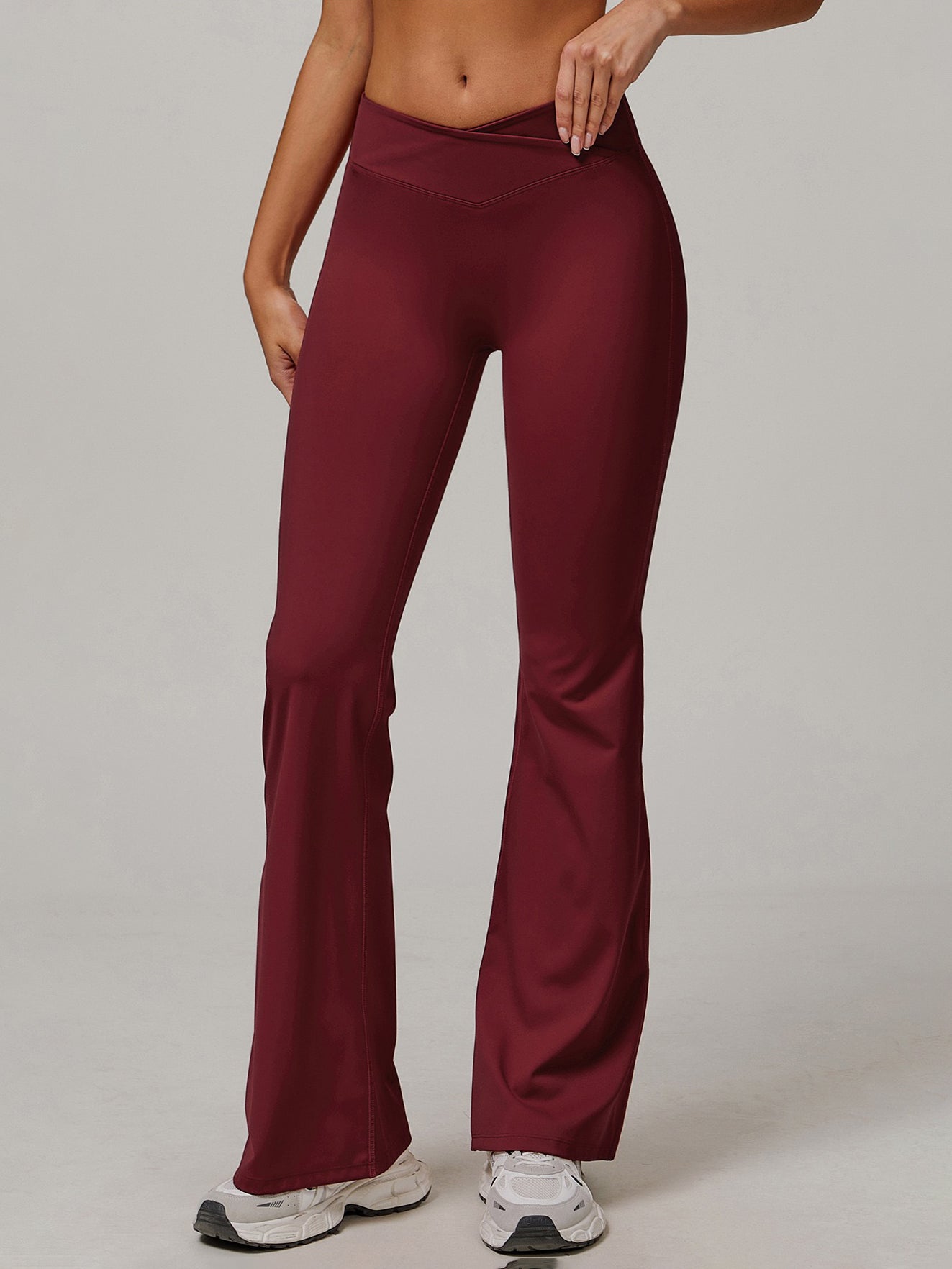 Seamless Crossover Flare Legging