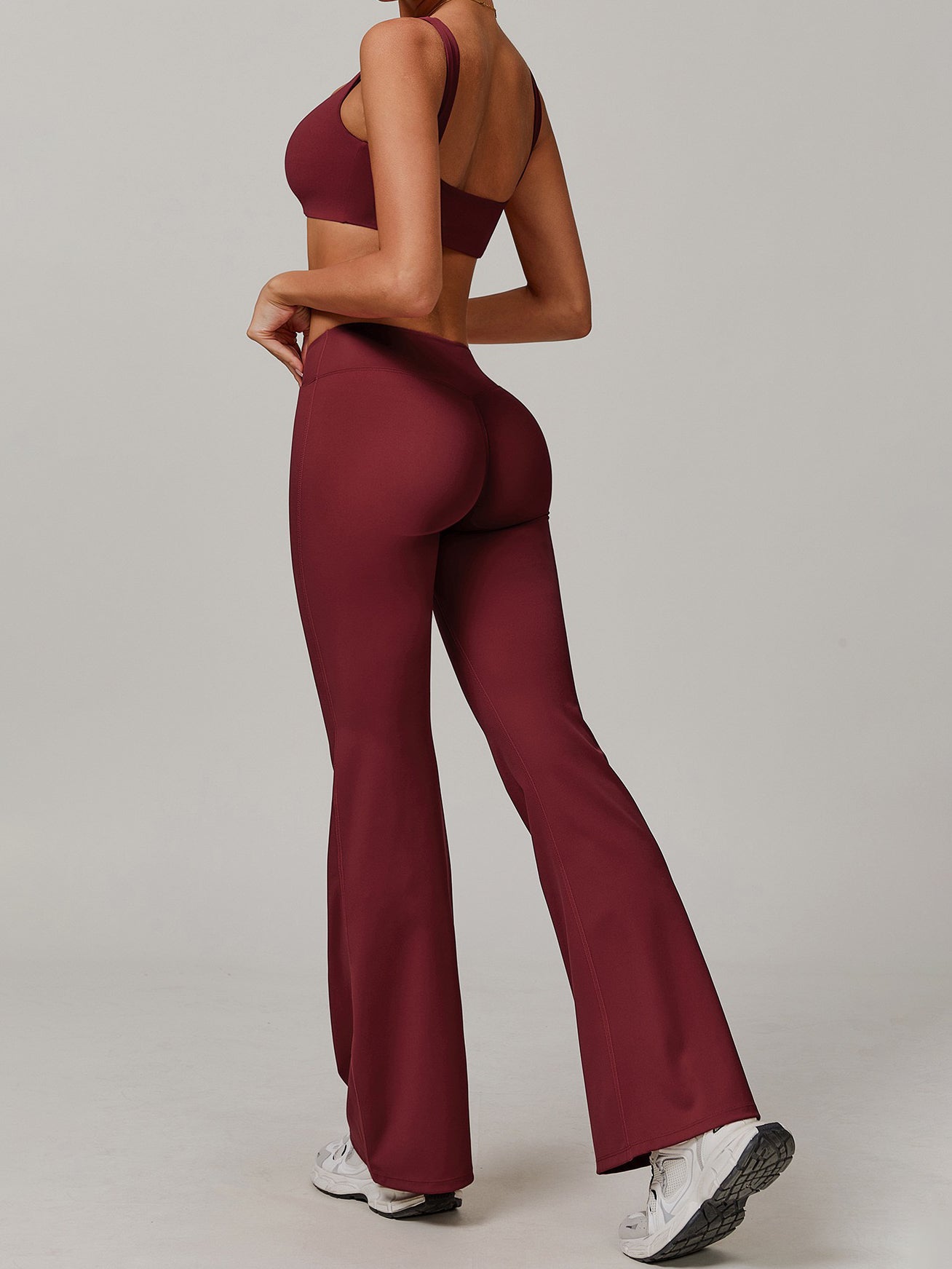 Seamless Crossover Flare Legging