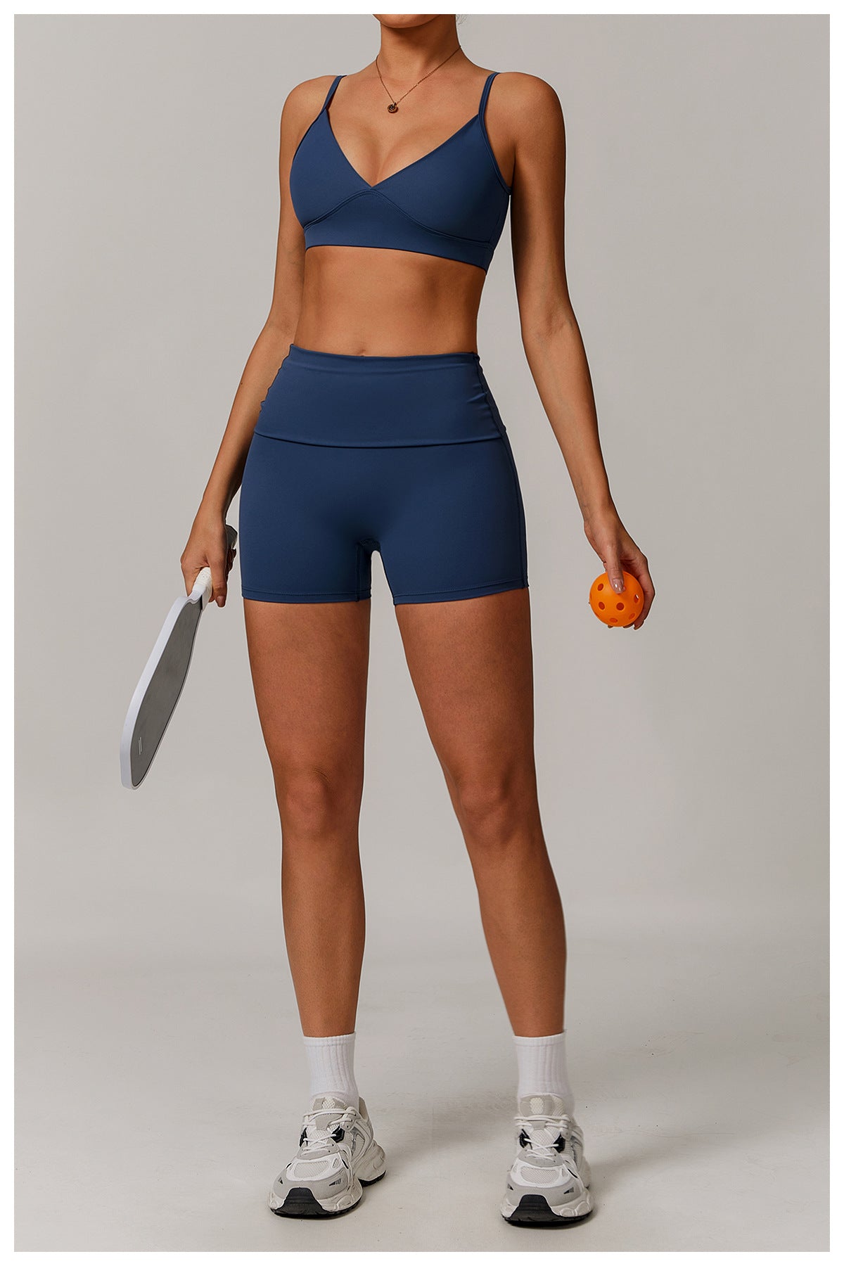 High Rise Foldover Short