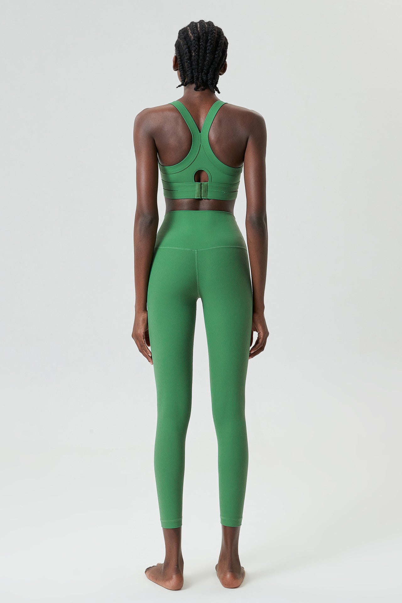 Round Neck Racerback Sports Bra
