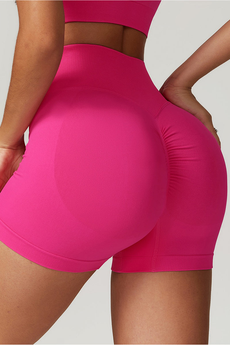 High Rise Ribbed Waistband Short