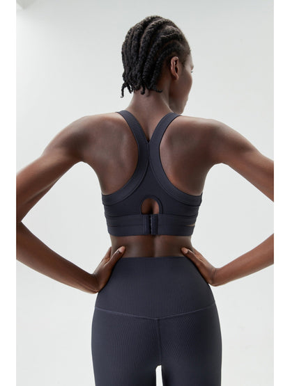 Round Neck Racerback Sports Bra