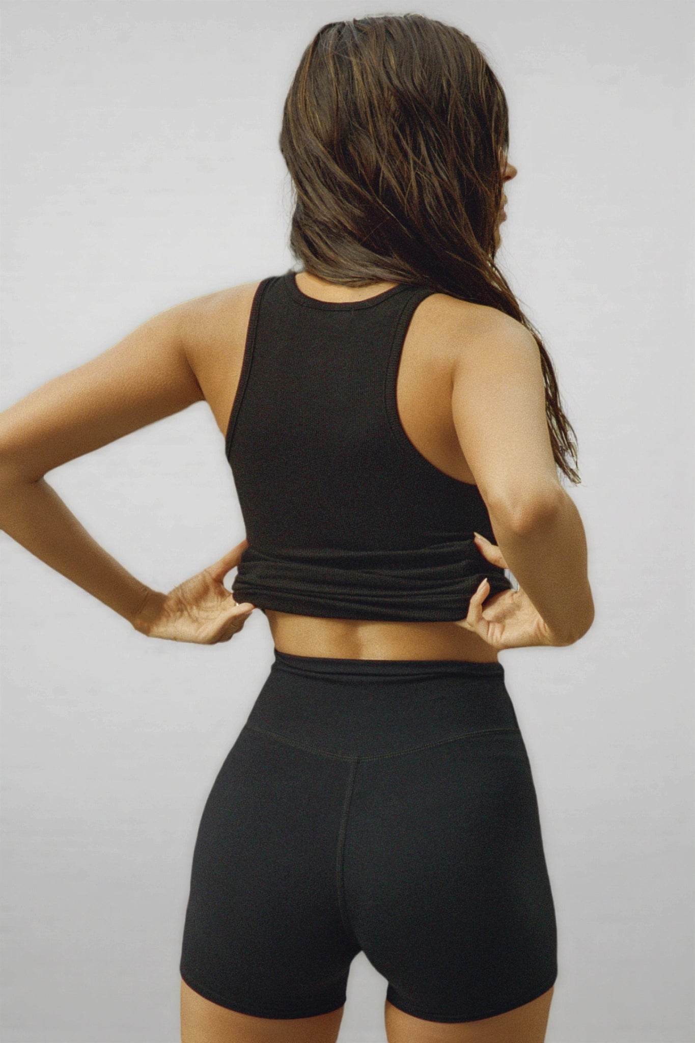 Sweetheart Neck Ribbed Tank Top
